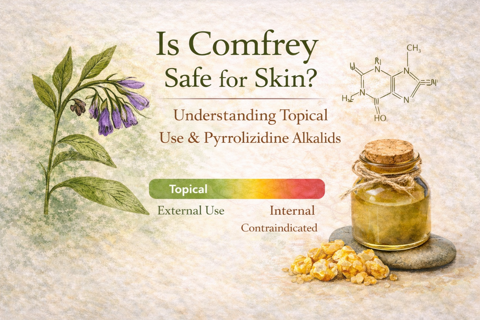 Is Comfrey Safe for Skin?