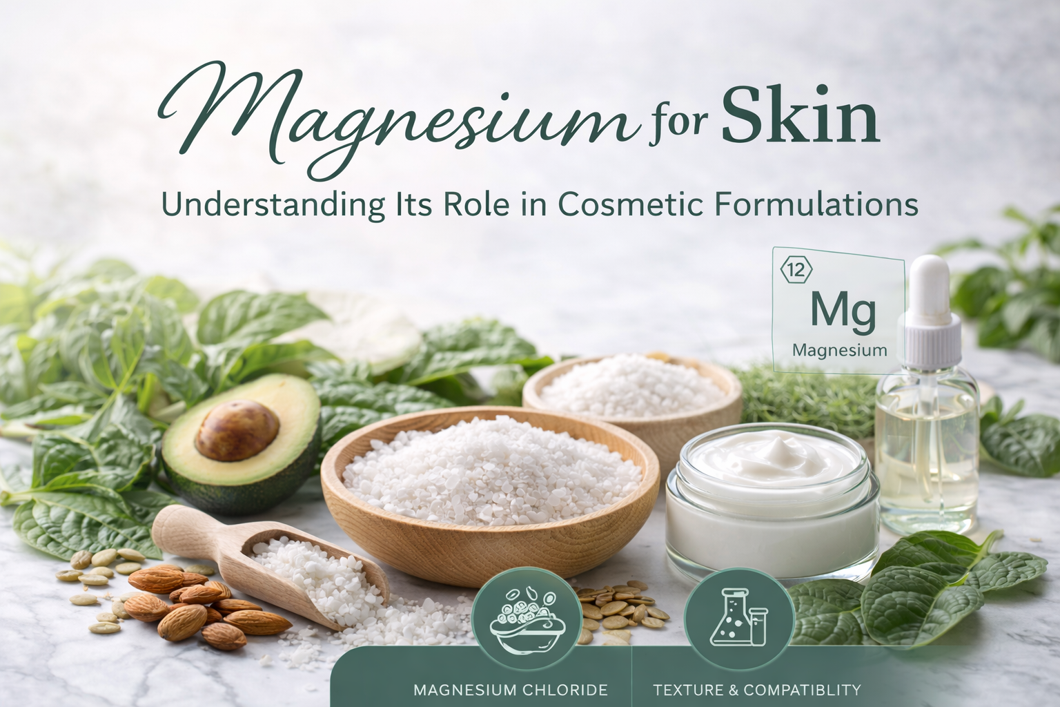 Magnesium for Skin: Understanding Its Role in Cosmetic Formulations