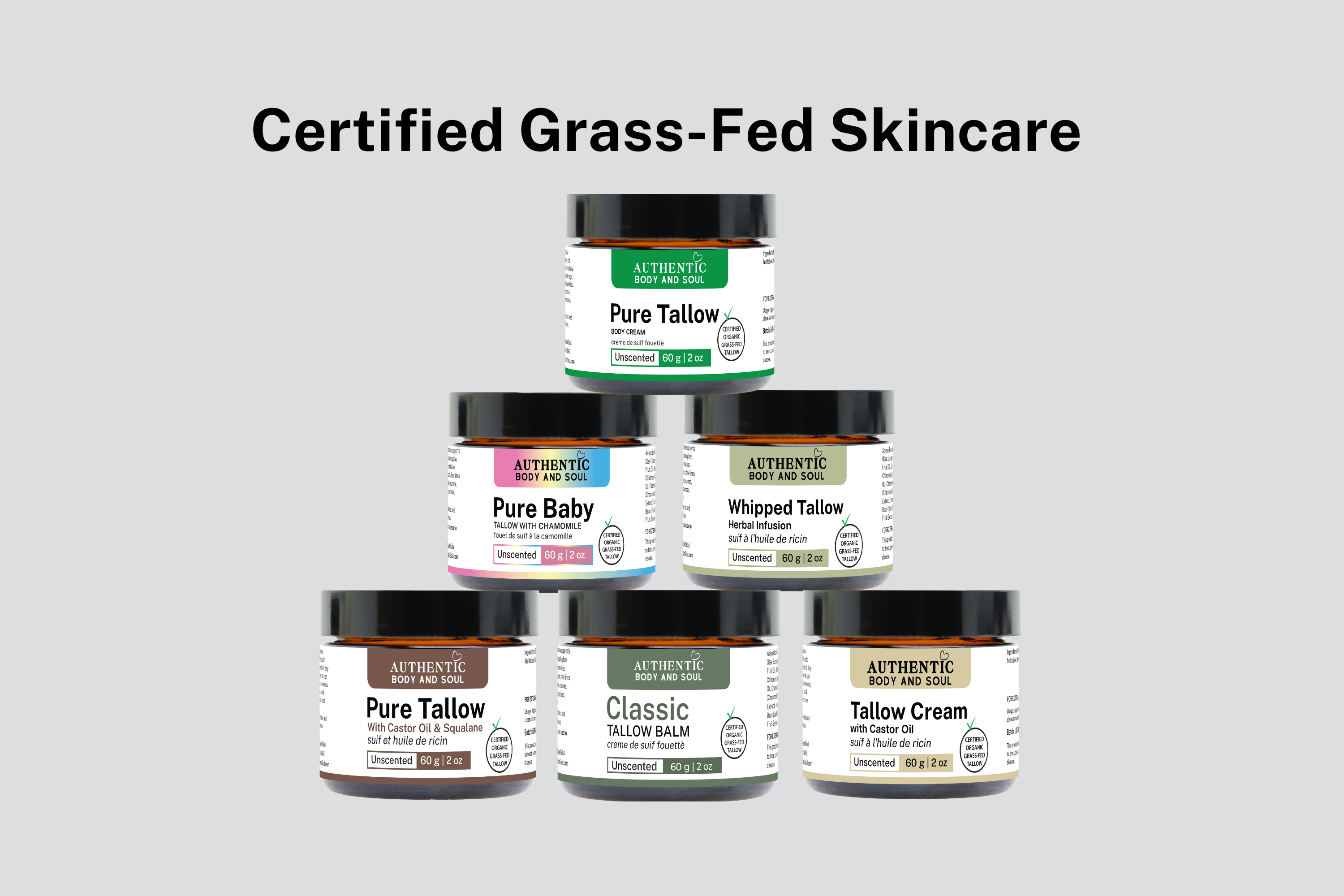 Are Your Tallow Skincare Products Made from Genuinely Certified Suet Tallow?