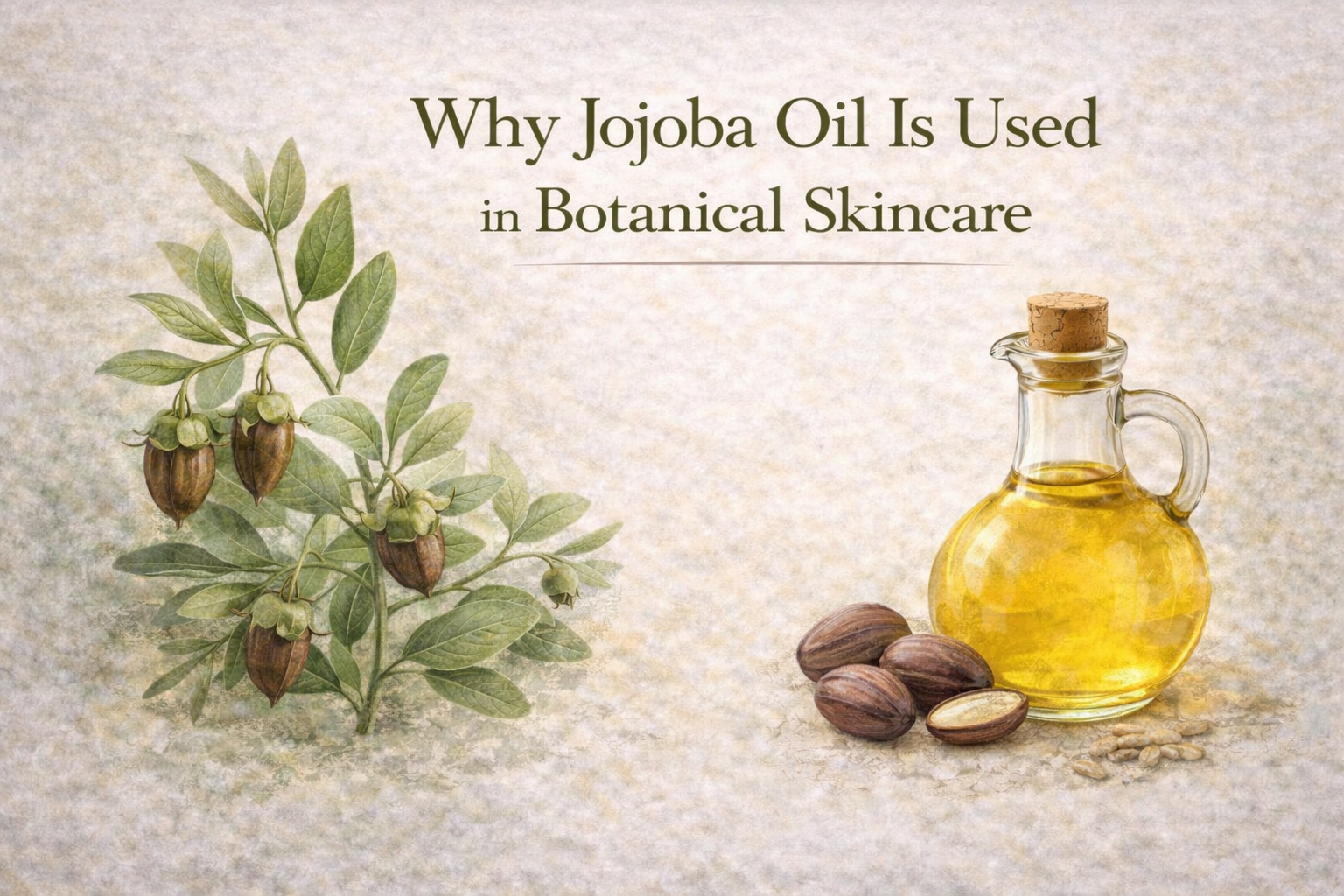 Why Jojoba Oil Is Used in Botanical Skincare