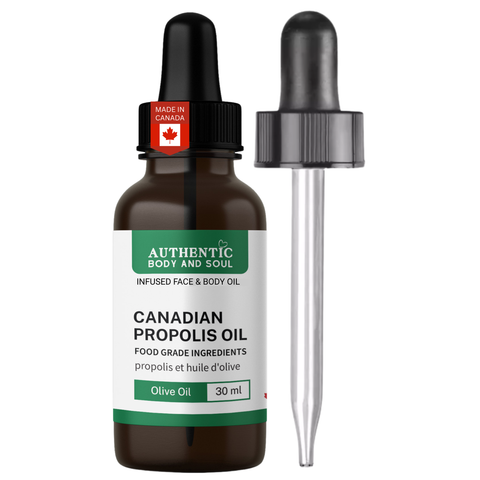 Canadian Propolis Oil bottle