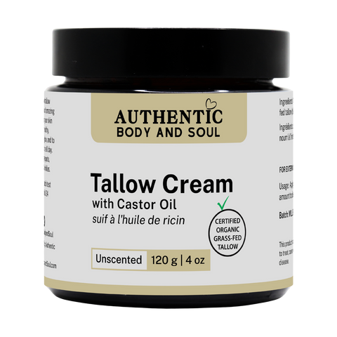 Canadian grassfed beef tallow skincare