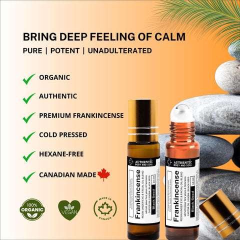 organic castor oil and frankincense face serum