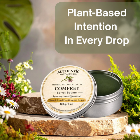 Comfrey, Castor Oil & Frankincense Botanical Salve