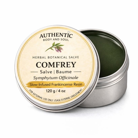 Comfrey, Castor Oil & Frankincense Botanical Salve
