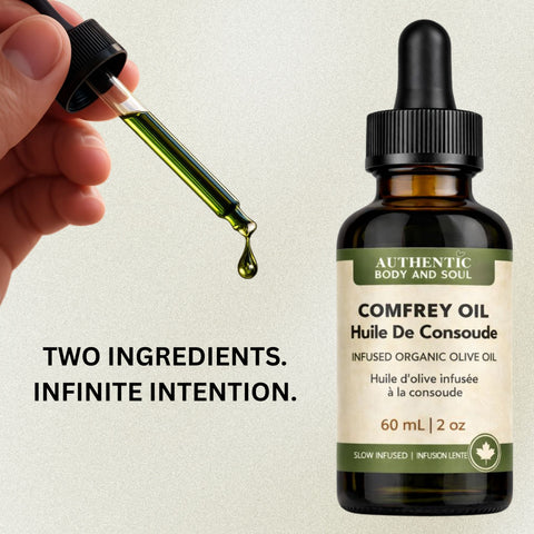 Comfrey Oil – Slow-Infused Organic Olive Oil