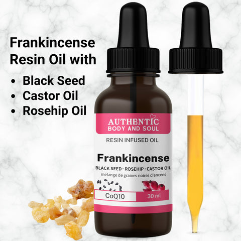 frankincense resin infused oil herbal vs frankincense rosehip with coQ10