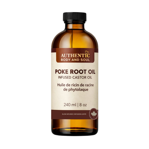 Poke Root Infused Castor Oil or Jojoba