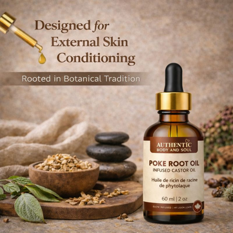 Poke Root Infused Castor Oil or Jojoba