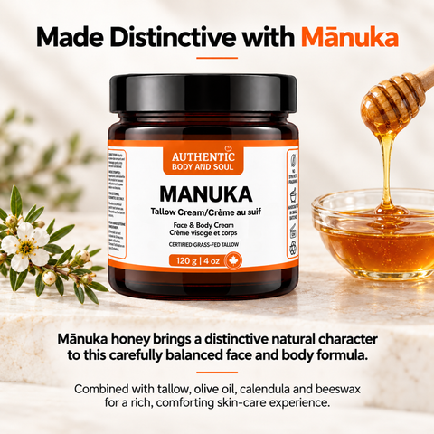 Certified Grass-Fed Mānuka Tallow Cream