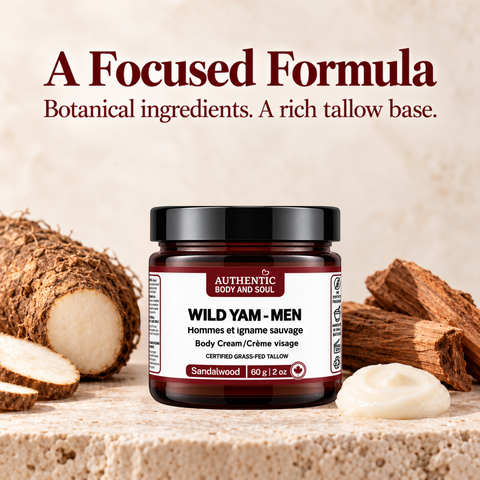 Wild Yam Cream with Saw Palmetto for Men
